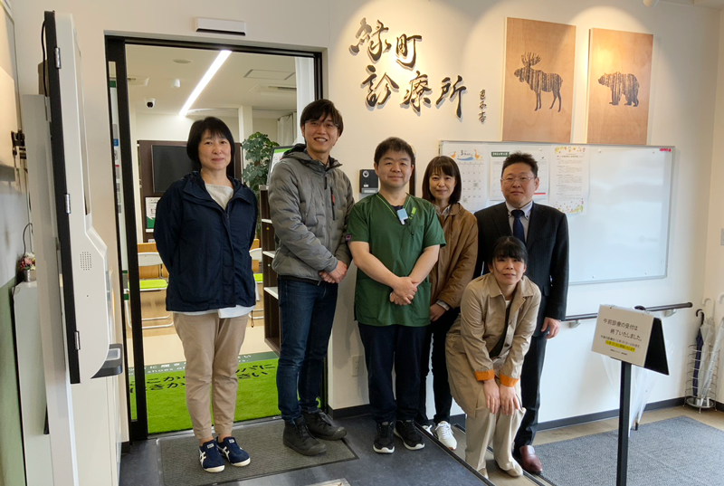 新発寒ファミリークリニックの皆さまに見学いただきました